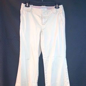 Banana Republic Khakis Flared Leg Size 4